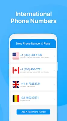 2nd Phone Number Text & Call android App screenshot 1